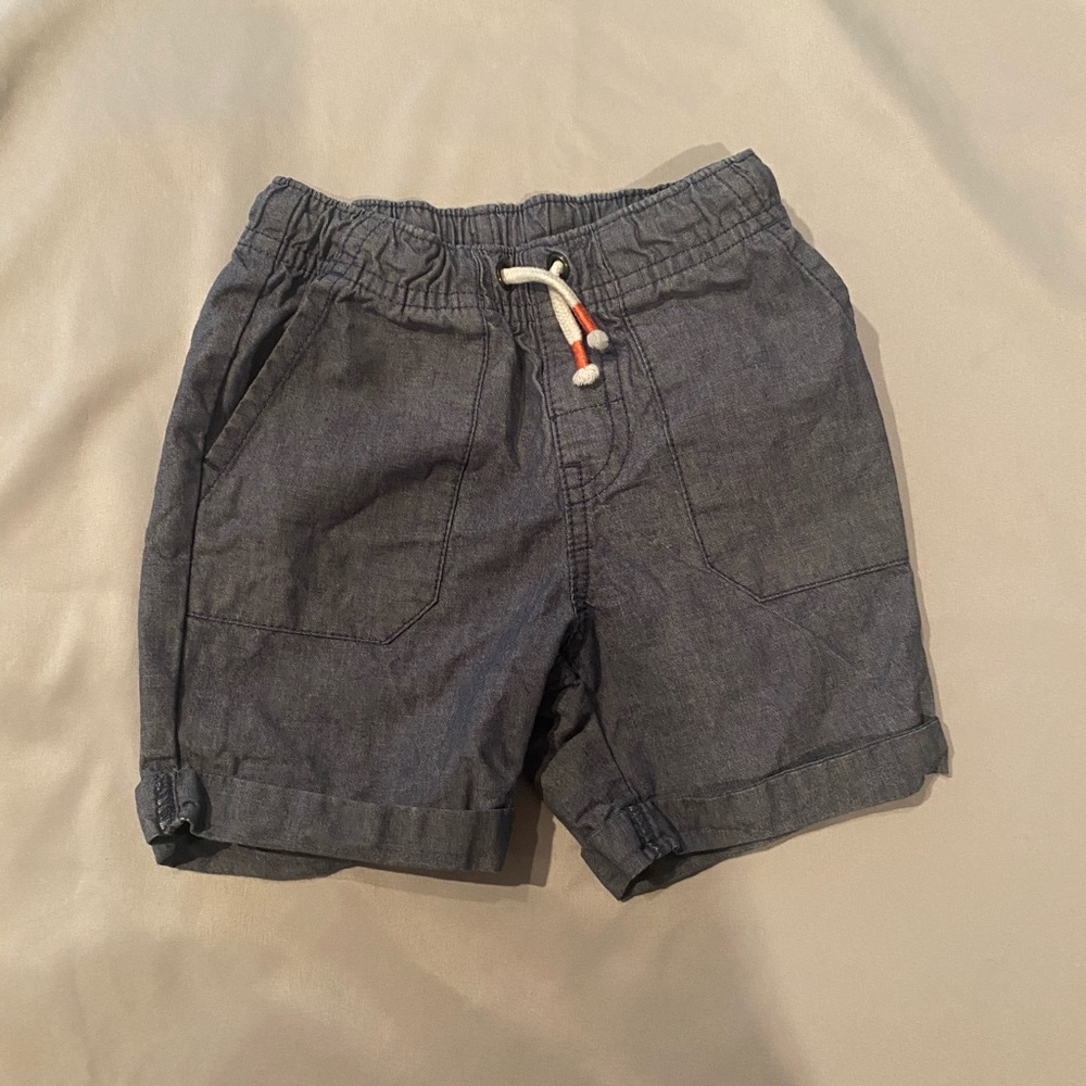 18M Cat & Jack blue shorts
